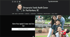 Desktop Screenshot of chiropractichawaii.com